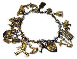 Small Low Karat Charm Bracelet