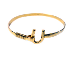 Small Mid Karat Horse Shoe Bracelet